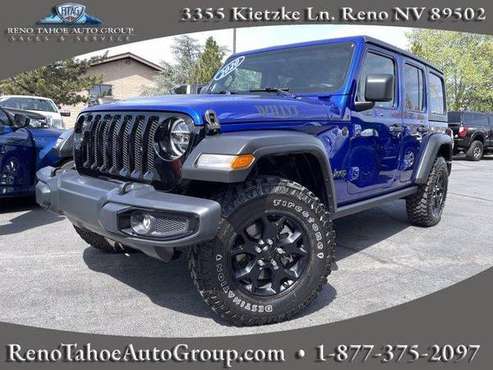 2020 Jeep Wrangler Unlimited Willys - - by dealer for sale in Reno, NV