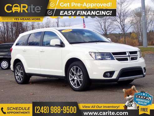 2018 Dodge *Journey* FOR ONLY $308/mo! - cars & trucks - by dealer -... for sale in Howell, MI