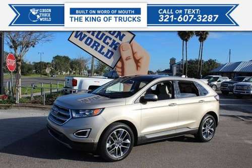 *2017* *Ford* *Edge* *Titanium* - cars & trucks - by dealer -... for sale in Sanford, FL