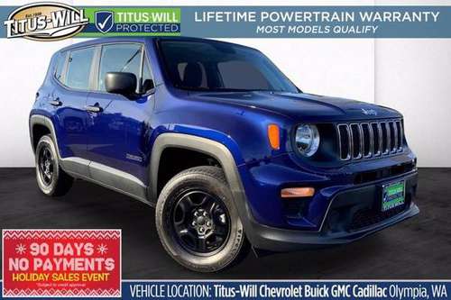 2019 JEEP RENEGADE 4x4 4WD SUV Sport SPORT - cars & trucks - by... for sale in Olympia, WA