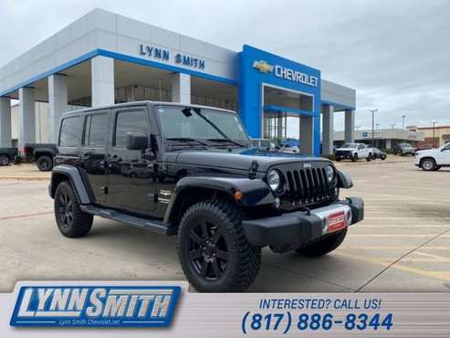 2015 Jeep Wrangler Unlimited Unlimited Sahara - cars & trucks - by... for sale in Burleson, TX