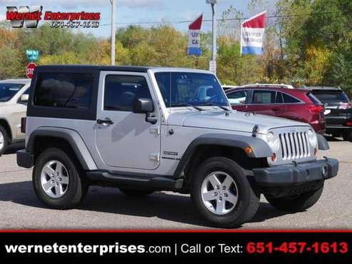 2012 Jeep Wrangler 4WD 2dr Sport - cars & trucks - by dealer -... for sale in Inver Grove Heights, MN