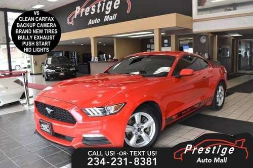 2015 Ford Mustang V6 - cars & trucks - by dealer - vehicle... for sale in Cuyahoga Falls, OH