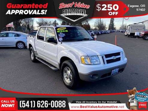 2003 Ford Explorer Sport Trac XLT Premium FOR ONLY $115/mo! - cars &... for sale in Eugene, OR