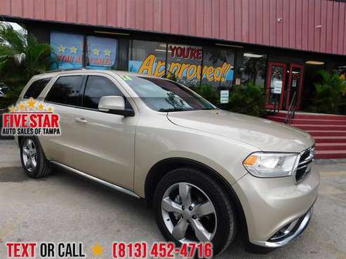 2014 Dodge Durango Limited Limited TAX TIME DEAL!!!!! EASY... for sale in TAMPA, FL