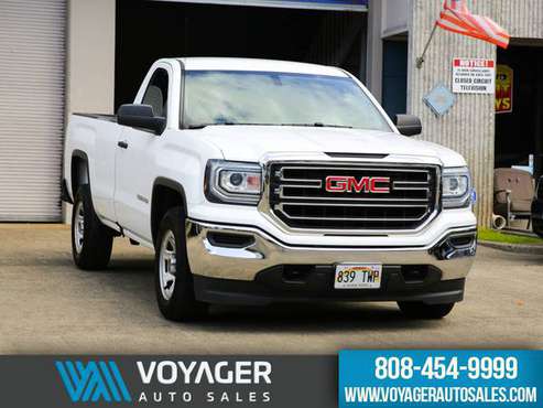 2018 GMC Sierra 1500 Reg Cab Long Bed, Backup Cam, LOW Miles, All... for sale in Pearl City, HI