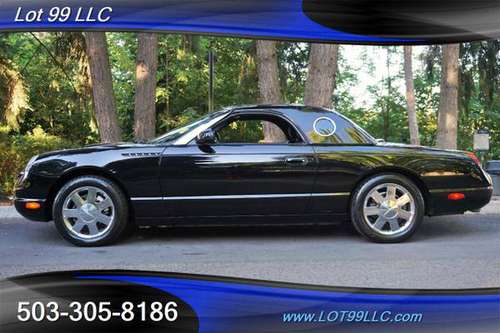 2002 *FORD* *THUNDERBIRD* V8 HARD TOP CONVERTIBLE ONLY 77K LEATHER -... for sale in Milwaukie, OR