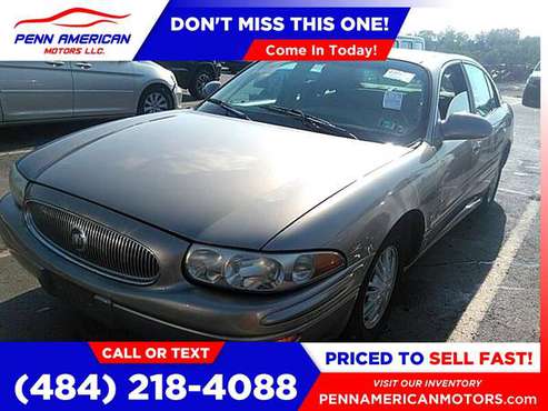 2002 Buick LeSabre CustomSedan PRICED TO SELL! - - by for sale in Allentown, PA