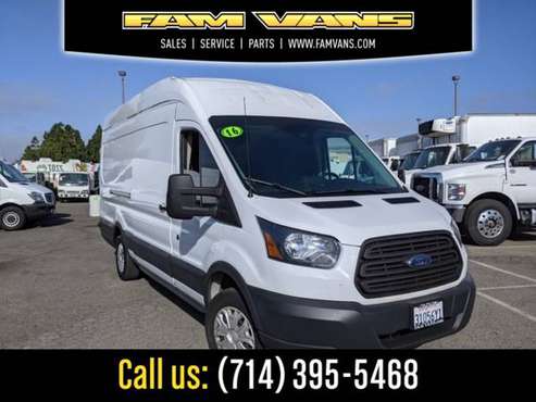 2016 Ford Transit Cargo Van Extended Long High Roof Cargo Van - cars for sale in Fountain Valley, CA