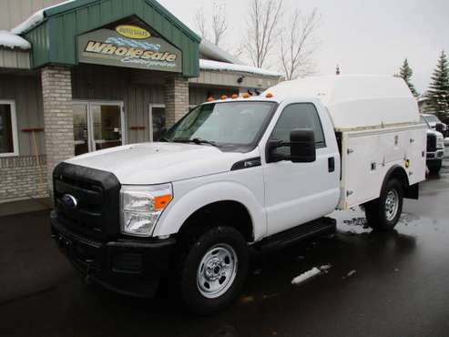 2012 ford f350 f-350 regular cab utility 4x4 gas 6.2 4wd - cars &... for sale in Forest Lake, WI