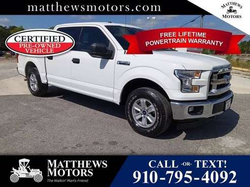 2017 Ford F-150 XLT 4WD SuperCrew - - by dealer for sale in Wilmington, NC
