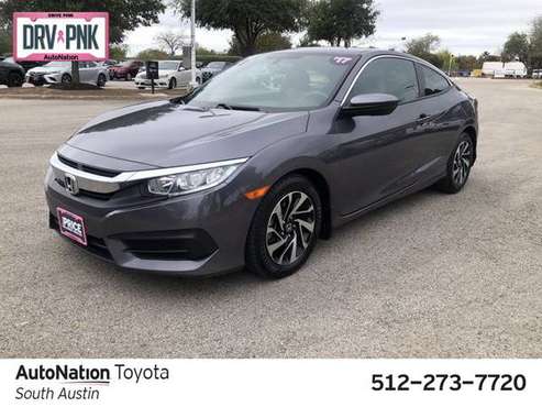 2017 Honda Civic LX-P SKU:HH309787 Coupe - cars & trucks - by dealer... for sale in Austin, TX
