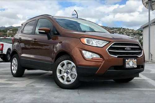 2019 Ford EcoSport SE FWD SUV - cars & trucks - by dealer - vehicle... for sale in Honolulu, HI