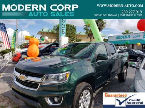 2016 Chevrolet Colorado 4WD - WiFi Hotpsot, Backup Cam, Tow Pkg for sale in Fort Myers, FL