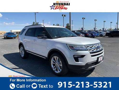 2018 Ford Explorer XLT suv - - by dealer - vehicle for sale in El Paso, TX