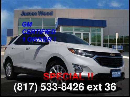 2020 Chevrolet Chevy Equinox LT - cars & trucks - by dealer -... for sale in Decatur, TX