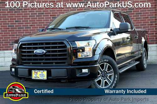 2015 *Ford* *F-150* *4WD SuperCrew 157 XLT* Tuxedo B for sale in Stone Park, IL