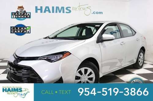 2017 Toyota Corolla for sale in Lauderdale Lakes, FL