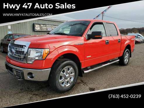 2014 Ford F-150 F150 F 150 XLT 4x4 4dr SuperCrew Styleside 5.5 ft.... for sale in St Francis, MN