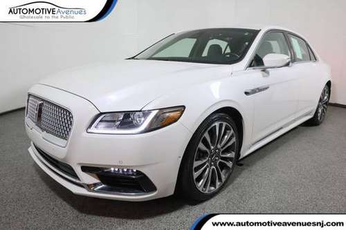 2017 Lincoln Continental, White Platinum Metallic Tri-Coat - cars &... for sale in Wall, NJ