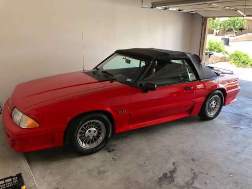 1989 ford mustang GT for sale in El Paso, TX