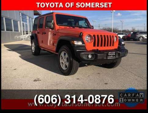 2020 Jeep Wrangler Unlimited Sport 4x4 - - by dealer for sale in Somerset, KY