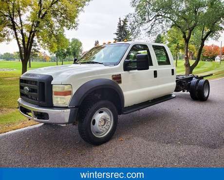 2008 Ford F-550 XL Crew Cab Diesel, Truck - cars & trucks - by... for sale in Sauk Centre, SD