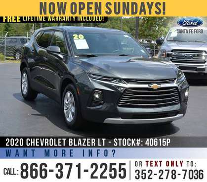 20 Chevrolet Blazer LT Onstar, Cruise Control, Touchscreen for sale in Alachua, FL