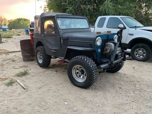 53 Willys cj3b best offer/ trade - cars & trucks - by owner -... for sale in Fallon, CA