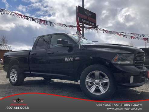 2015 Ram 1500 Quad Cab - ONE OWNER-we take trade ins! - cars & for sale in Wasilla, AK