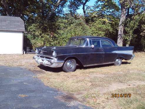 1957 chevy belair 4 dr for sale in Springboro, OH