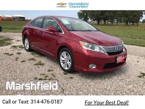 2010 Lexus HS 250h 250h hatchback Red - cars & trucks - by dealer -... for sale in Marshfield, MO
