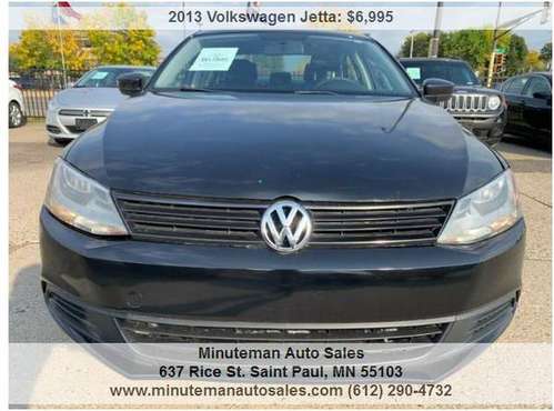 2013 Volkswagen Jetta Base 4dr Sedan 6A 61192 Miles - cars & trucks... for sale in Saint Paul, MN