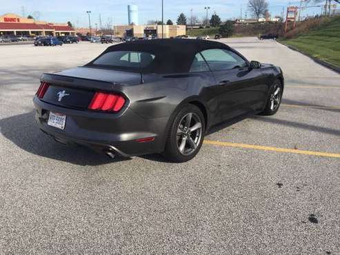 2015 Mustang Convertible - cars & trucks - by owner - vehicle... for sale in Chesterland, OH