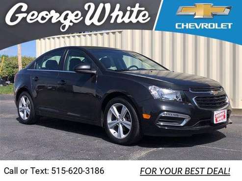 2015 Chevy Chevrolet Cruze LT hatchback Black - - by for sale in Ames, IA