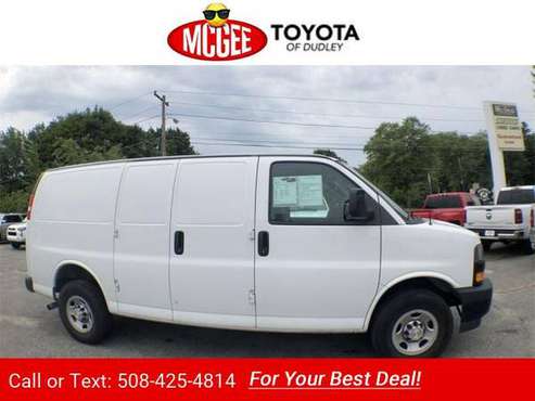 2019 Chevy Chevrolet Express 2500 Work Van van Summit White for sale in Dudley, MA