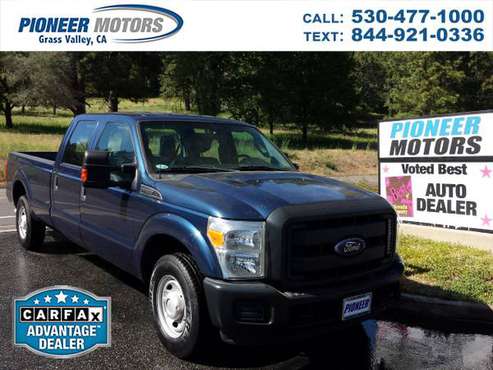2015 Ford F-250 SD XL Crew Cab Long Bed 2WD - - by for sale in Grass Valley, CA