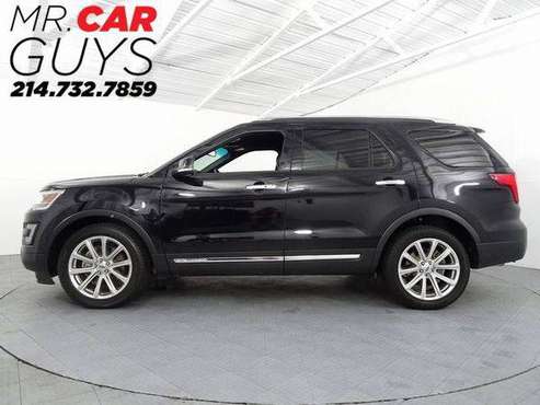 2016 Ford Explorer Limited Rates start at 3.49% Bad credit also ok! for sale in McKinney, TX