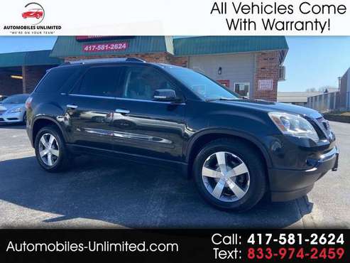 2011 GMC Acadia SLT-1 AWD - - by dealer - vehicle for sale in Ozark, MO