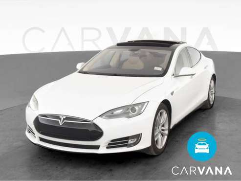 2013 Tesla Model S Sedan 4D sedan White - FINANCE ONLINE - cars &... for sale in Indianapolis, IN