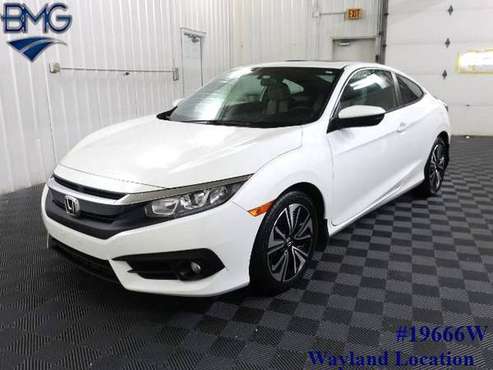 2017 Honda Civic EX-T Coupe CVT 29k Miles ONE OWNER - Warranty for sale in Wayland, MI