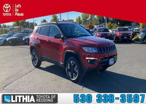 2018 Jeep Compass 4WD Sport Utility Trailhawk 4x4 - cars & trucks -... for sale in Redding, CA