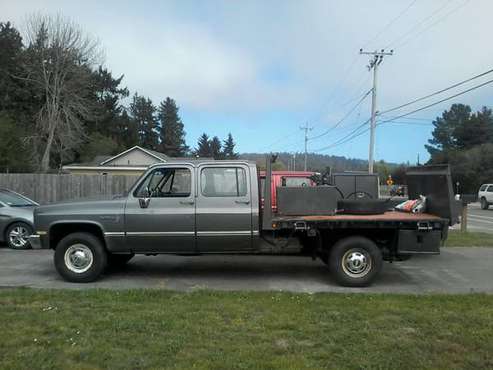 89 Chevy Crew Cab four-wheel drive for sale in Mckinleyville, OR