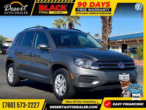 2015 Volkswagen Tiguan 46,000 MILES S SUV - Clearly a better value!... for sale in Palm Desert , CA