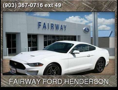 2018 Ford Mustang EcoBoost Premium for sale in Henderson, TX