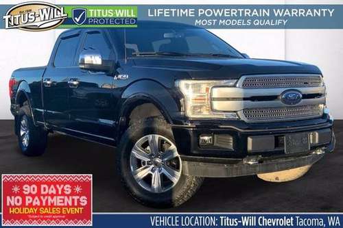 2018 Ford F-150 4x4 4WD F150 Truck XL Crew Cab - cars & trucks - by... for sale in Tacoma, WA