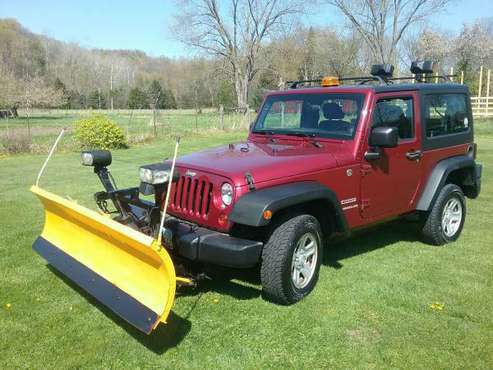 2012 Jeep Wrangler Sport, clean with plow for sale in Cleveland, OH