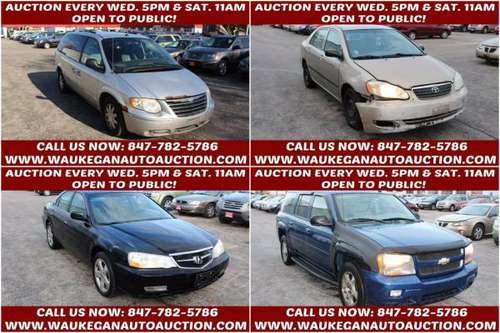 05 TOWN & COUNTRY/05 TOYOTA COROLLA/06 CHEVY TRAILBLAZER/03 ACURA TL... for sale in WAUKEGAN, WI