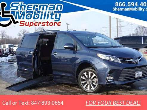 2019 Toyota Sienna Limited Premium van Blue - - by for sale in Skokie, IL