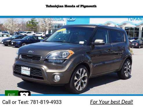 2013 Kia Soul ! hatchback Green - - by dealer for sale in Plymouth, MA